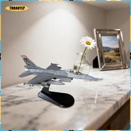 [tdraoylp] 1/72 Scale F-16C Plane Model Toy Realistic Airplane Collectibles Miniature