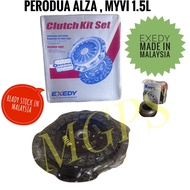 EXEDY "Red Malaysia" Clutch Kit Set - Perodua Alza, Myvi 1.5L