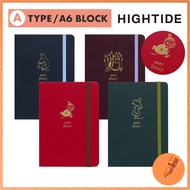 2027 Hightide Moomin A6 Weekly Block Planner, October 2026 Start
