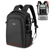 PULUZ PU5015B Camera Backpack Waterproof Camera Bag Large Capacity Camera Case with Laptop Compartment Tripod Holder Rain Cover  Came-507