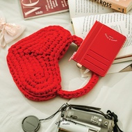 THESETHOSE - Red Queen Knitted Bag - Knitted Bag