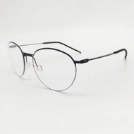 💎 頂級純鈦 💎 [檸檬眼鏡] Markus T DOT 023 250 德國品牌 消光紫色極輕量橢圓形光學鏡框