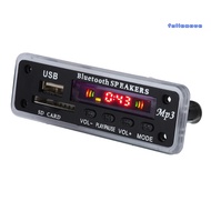 FM_ Car Speaker FM Radio Security Digital Card Wireless Bluetooth-compatible MP3 Decoder Module