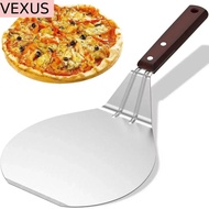 VEXUS Pizza Shovel, Non Stick Wooden Handle Pizza Paddle, Professional Sturdy Portable Stainless Ste
