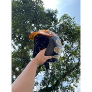 Slimhead arrow black patina helmet