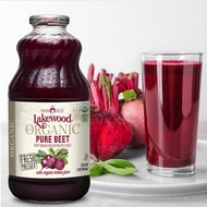 LAKEWOOD Organic Pure Beet Juice 946ML  Beetroot Juice