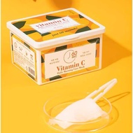 พร้อมส่ง❤️Jejuindi Vitamin C Daily Morning Care Mask 1 กระปุก 30 แผ่น