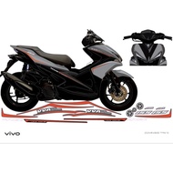 YAMAHA NVX155 V1 050 COVERSET STICKER