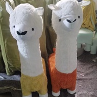Stool Color Macaron Wholesale Cute Alpaca Alpaca Influencer Stool Creative Alpaca Home Seat Manufact