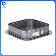 Springform Pan Square Cake Pan 9 Inch Cake Pan Cheesecake Pan with Removable Base Nonstick Cake Deco