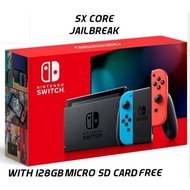 Nintendo Switch Enhanced Edition V2 +128GB/256GB FREE GAME full mod Version
