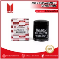Engine Oil Filter 8‐98165071‐0 For Isuzu D‐Max Mu‐X 4JK1 2.5 Diesel Engine 100% Brand New