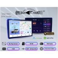 7862 Intel 8core processor 4+32gb 4G america sound 🇺🇸 1K blu-ray screen RDS fm car Android player au