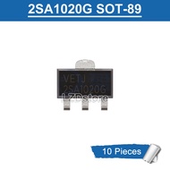 10 Chiếc Bóng Bán Dẫn PNP 2SA1020G SOT-89 22sa1020l 2SA1020 2SA1020C 2SA10206 SOT89 SMD -50V/-2A Mới