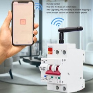 Smart  Circuit Breaker 2P APP Control Voice Control WiFi Circuit Breaker with Safety Lock DC10‑100V 