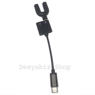 Dual Microphone Splitter for hp only USB Type C connector