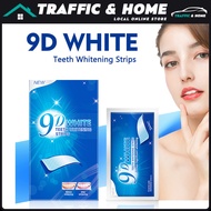 9D White Gel Teeth Whitening Strips Oral Hygiene Care Double Teeth Whitening Dental Bleaching