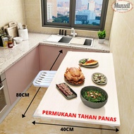 Wall Folding Table / Hanging Table / Laptop Table 80cm x 40cm - Board Only