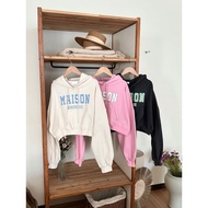 [Droom7] Genuine Made In Korea~Store~Sweet English Word Hooded Top 25SS85 Shrimp Coin Reward