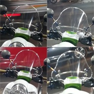 WINDSHIELD TAMENG ANGIN KACA PELINDUNG ANGIN BEAT VARIO SCOOPY - SUKU CADANG MOTOR