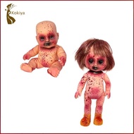 [kokiya] Haunted Doll Halloween Terrifying Doll for Prom Halloween Party Holidays
