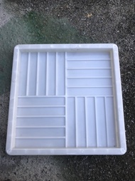 Khuôn đục gạch lát sân vườn kích thước 40x40 x3