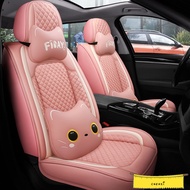 -Half leather: Proton Wira - aeroback 1.5 (car seat cover/Strong Kusyen)