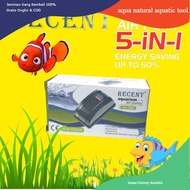 AIR PUMP RECENT AA 999/2800 AERATOR AQUARIUM 1 OUTPUT