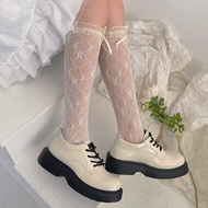 In stock JK socks long lace socks butterfly lace socks