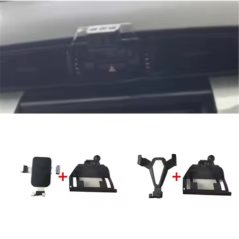 1Set Plastic Material For 2016-2021 Toyota Fortuner Grand Koleos Gravity Linkage Special Car Phone H