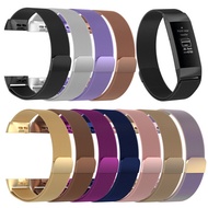 Fitbit charge3 Milanese magnetic stainless steel strap mesh woven steel strap wrist strap accessories