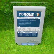 TORQUE กล่องคอนโทรล รุ่น TQ-SP-CB35/40S07S 1แรงม้า 0.75KW 750วัตต์ CONTROL BOX 220-240V 50HZ. บาดาล 