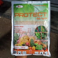 FUNGISIDA SISTEMIK PROTECT 85 WP 3 Bahan Aktif Mancozeb Klorotalonil Magnesium Silica 1 KG