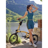 Mint domestic small cloth folding bike 16 inch BOB six speed 7-speed 349 wheelset small portable fol