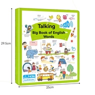 English Talking Word Book Baby Learning Sound Book Early Education Interactive Point Reading Book