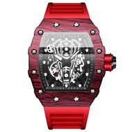 BINBOND B8577 Men Quartz Watch Hollow Waterproof Sports Wristwatches -6