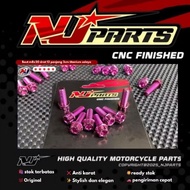 M8 x 20 titanium bolt 2 keys salaya model thread 12 length 2 cm Original titanium salaya model 2 key