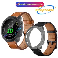 garmin forerunner 55 245 case Screen protector garmin forerunner 55 245 strap leather strap Sports w