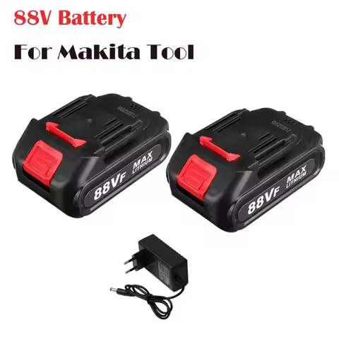 88V Rechargeable Lithium Ion Battery High Capacity Cordless Electric Power Tool Battery For Makita 8