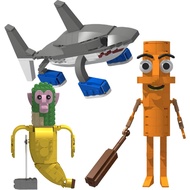 Foreign AI Tung tung tung sahur tung tung sahur Wooden Stick Man Building Blocks Figure Toy 8.7