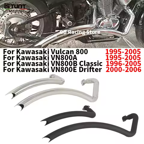 Slip On For Kawasaki Vulcan 800 VN800A VN800B Classic VN800E Drifter 1995 -2006 Full Motorcycle Exha