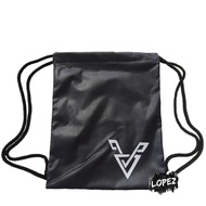 Tekin on Behance Custom Letter VR Mesh Bag Logo Drawstring Bag/ Lopez Initial String Bag/