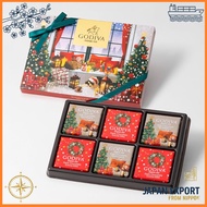 Christmas Godiva (GODIVA) Yule Log Callet Assortment (6 pieces) Chocolate Winter Gift Year-End Gift