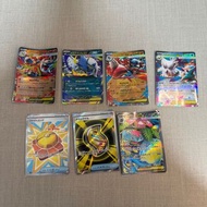 ［日版］pokemon m1S m1L 寶可夢卡 超級噴火駝ex 超級阿勃梭魯ex 超級路卡利歐ex 超級暴雪王ex 戰鬥鑼 SR 超級信號 SR 超級妙蛙花ex SR