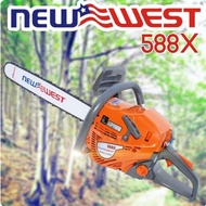 Chainsaw Senso Gergaji Mesin New West 588x Laser 22 Inch