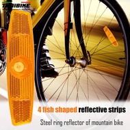 Reflector For Attaching Bicycle Wheels Spokes