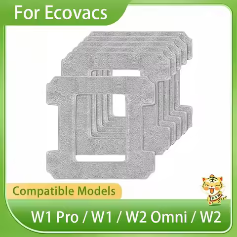 For Ecovacs Winbot W1 Pro / W1 / W2 Omni / W2 Microfibre Mop Pad Cloth Replacement,Window Cleaning R