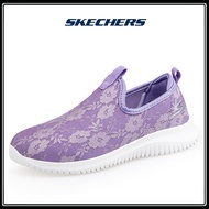 Skechers สเก็ตเชอร์ส รองเท้าผู้หญิง Women On-The-GO Flex Peony Shoes - 132165-LAV Air-Cooled Goga Mat Machine Washable, Soft Stride, Ultra Go