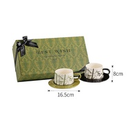 Bamboo Shadow Ceramic Coffee Cup Accompanying Ceremony