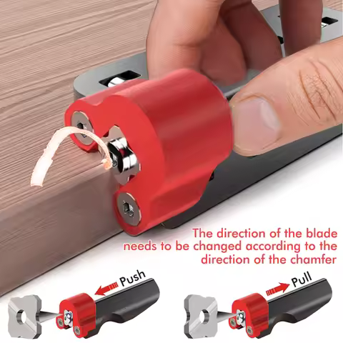 2025 New Hot Woodworking edge trimming knife Corner Manual Planer Blade Hand Tools wood Deburring Ch